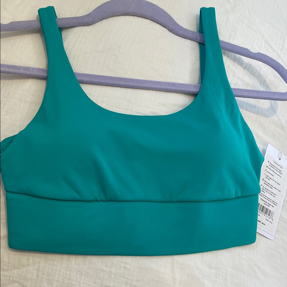 Teal Sports Bra